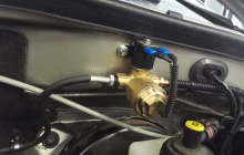 Установка ГБО на Lada Largus, газовый клапан
