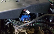 Установка ГБО на Mitsubishi Pajero, рампа форсунок OMVL комплекта газового оборудования OMVL SAVER. Модель 2016 года. Код 904532-RU