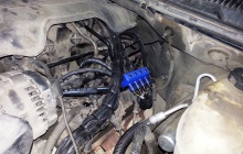 Установка ГБО на Cadillac Escalade 2004, рампа OMVL