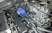Установка ГБО на Chevrolet Cruze, рампа OMVL