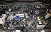 Установка ГБО на Toyota RAV4, подкапотное пространство