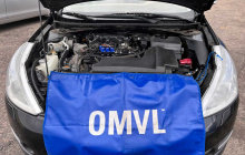 Подкапотное пространство с установленным ГБО OMVL