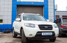 Установка ГБО на Hyundai Santa Fe