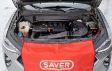 Подкапотное пространство с установленным ГБО Saver Direct
