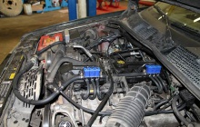 Установка ГБО на Jeep Grand Cherokee рампы форсунок «OMVL»