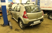Установка ГБО на Renault Sandero