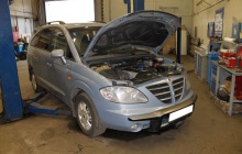 Установка ГБО на Ssang Yong Rodius